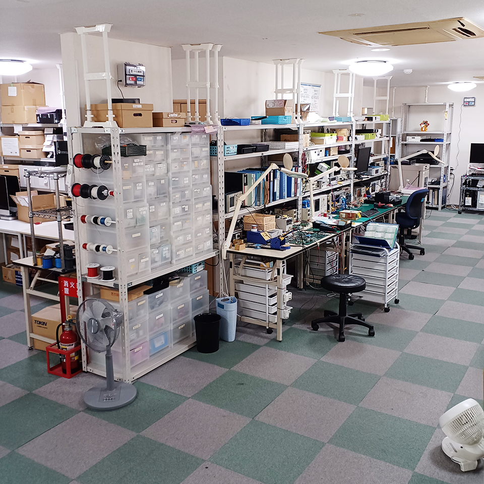社内のようす