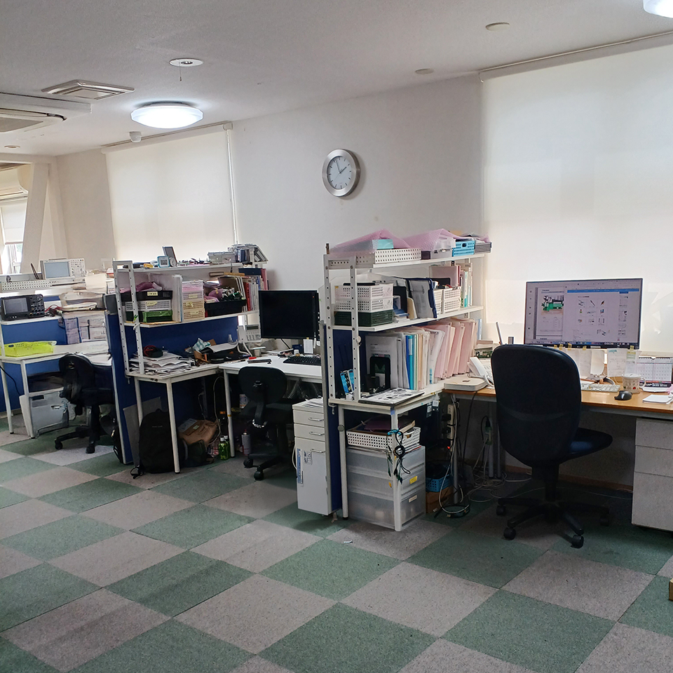 社内のようす